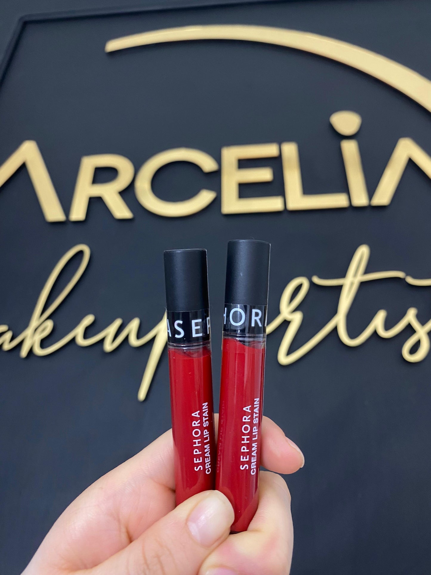 Sephora Labial matte rojo